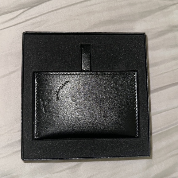 NWT 2019 YSL Gift - Leather Card Holder w/ Mirror - Picture 2 of 12